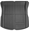 All Weather Rear Cargo Liner Trunk Mats, 3D laser precision fit trunk tray, all weather waterproof trunk protector. Odorless non-slip trunk carpet for SUV and cars