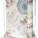 Acrylic Napkin Holder Clear Vertical Guest Towel Dispenser 4mm Thick, Waterproof Stackable Hand Towel Box for Bathroom Kitchen Dining Table Home Hotel, Modern Gift (Vertical)