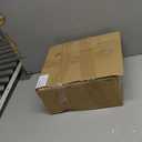 Maxdot Blue and White Bowl 10 x 5 Inch Large Hand Painted Stoneware Decorative Vase Bowl with Floral Chinoiserie Ceramic Design for Kitchen Centerpiece Creative Home Decor