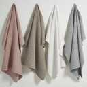 Levtex Home - Mills Waffle - Throw - Blush Cotton Waffle - Throw Size 50 x 60in.