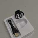 OUTXE Wireless Auto Clicker for TikTok, Bluetooth Remote Scrolling Ring for iPhone Hands-Free Liking/Page Turn/Volume Adjust/Take Photos Without Touching Phone Screen (Black)