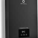 Airthereal Electric Tankless Water Heater 18kW, 240Volts - Endless On-Demand Hot Water - Self Modulates to Save Energy Use - Small Enough to Install Anywhere - for 2 Showers, Evening Tide series