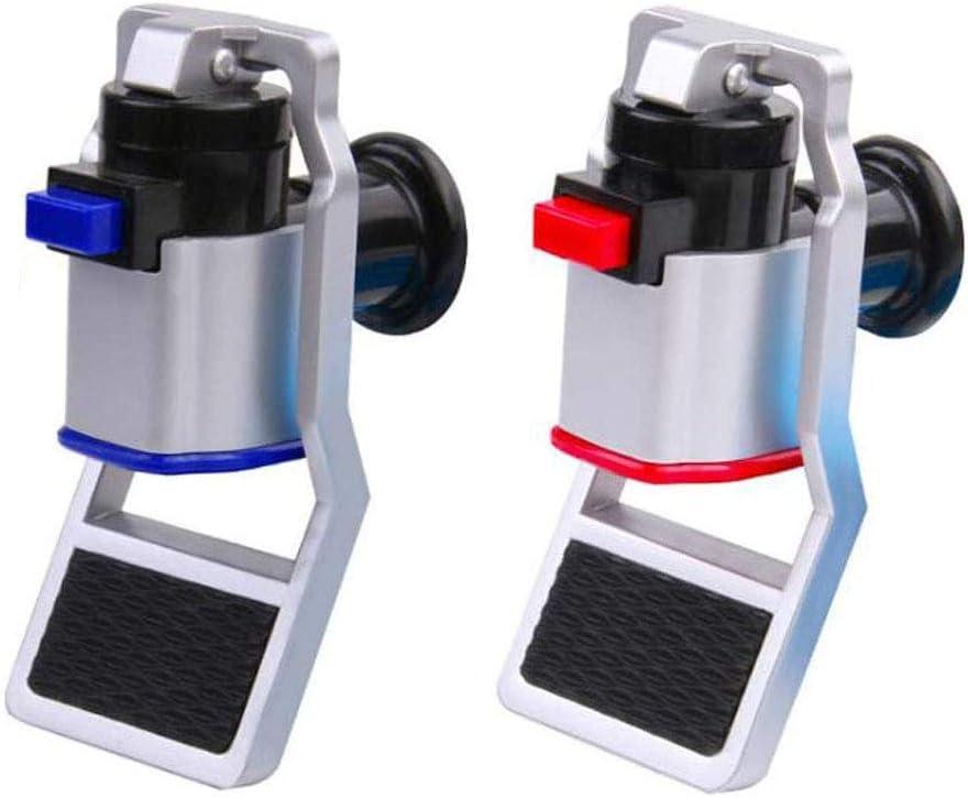 Water Cooler Faucet Replacement Red and Blue Plastic Water Dispenser Fits Adaptor Hot Cold Water Faucet Replacement, 2 Pieces
