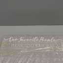 OurWarm Wedding Seating Chart with Easel Display Stand, Rustic Seating Chart for Wedding Reception Display, Please Find Your Seat Wooden Seating Chart Board for Baby & Bride Shower Wedding Sign Decor