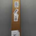 Ivilon Drapery Window Curtain Rod - End Cap Style Design 1 Inch Pole. 72 to 144 Inch Color Warm Gold