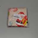 JQF Red Santa Snowmans Christmas Tree Skirt, Cute Winter Merry Christmas Tree Skirt, Xmas Red Tree Mat Ornaments for Winter New Year Home Party Holiday Indoor Outdoor Decor, 36 Inch