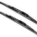OEM QUALITY 18" + 18" Premium All-Seasons Durable Stable And Quiet Metal Frame Windshield Wiper Blades for 1995-2011 Ford Ranger/2006-2011 Chevry HHR/1997-2001 Jeep Cherokee(Set of 2)