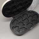 Animal Mini Waffle Maker for Kids, Mini Pancakes Maker Machine with 12 Different Animal Pancake Molds, Small Waffle Maker Iron, Excellent Christmas Gift for Kids & Adult