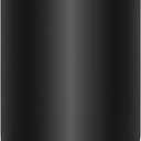 Black Utensil Holder for Kitchen Counter, Large 7.2" Matte Ceramic Utensils Crock for Countertop Easy to Clean, Modern Cooking Utensil Spatula Holder for Farmhouse 7.25.8 INCH