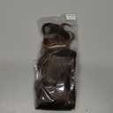 KooKaStyle Short Hair Extensions 6PCS 14 Inch Wavy Curly Hairpieces Synthetic Soft Lace Weft Clip in Hair Extensions-Rich Medium Brown for Women