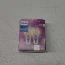 Philips LED Clear Ultra Definition Dimmable A15 Light Bulb - Pack of 2 - Eye Comfort Flicker Free - 6.6W = 60W - 750 Lumen - Daylight (5000K) - E26 Base - Indoor - Title 20