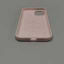 AOTESIER Compatible with iPhone 12 Phone Case and iPhone 12 Pro Case 6.1 inch,Silky Touch Premium Soft Liquid Silicone Rubber Anti-Fingerprint Full-Body Protective Flexible Bumper Case (Chalk Pink)