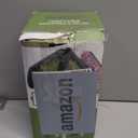 Ourokhome Vegetable Chopper Cutter with Container, Manual Hand Food Veggie Dicer with 2 Chopping Blades for Potato Strips, Onion Cubers, Carrot Sticks, Essential Kitchen Gadgets (2 in 1, Gray) (Green)