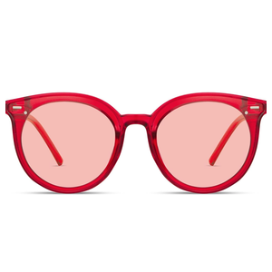 Livho Polarized Sunglasses, Retro & Oversized Shades for Women with Round Lenses