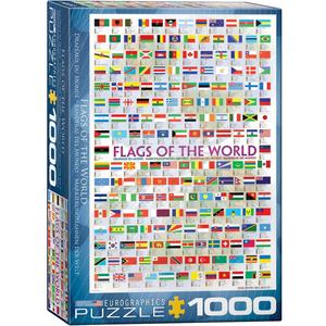EuroGraphics Flags of The World Puzzle (1000-Piece) (6000-0128)