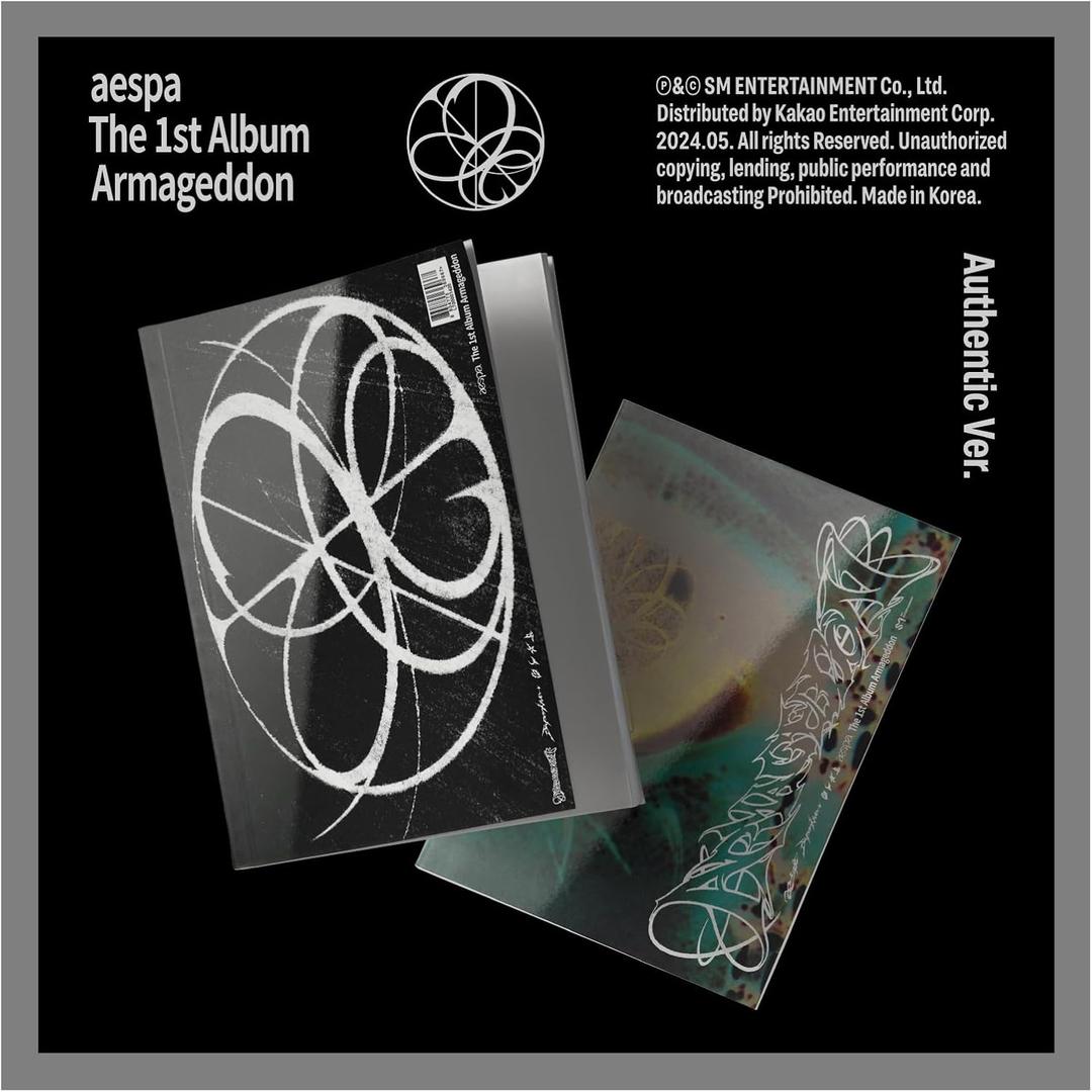 aespa Armageddon 1st Album Contents+Tracking Sealed (Authentic Version)