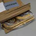 JIUYOTREE Metal 43.3 Inches Garment Rack with Bottom Shelf Clothing Rack for Hanging Clothes Coats Skirts Shirts Sweaters Gold