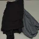 Gildan Men's Underwear Cotton Stretch Boxer Briefs, Multipack (Grey Flannel/Black Soot (4-pack, Long Leg))