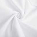 GRACE KARIN Girls Dress Formal Party Wedding Guest Pageant Dress for Teen Girls Ruffle Backless Maxi Sundress Size 6-14 (White)