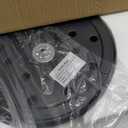 Floor Lamp, 18W/2000LM Bright LED Floor Lamp with Double Head, Adjustable Gooseneck Dimmable Craft Light for Sewing Tatoo Makeup, Eye Caring Brown Reading Floor Lamps for Living Room Bedroom Office