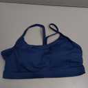 RUNNING GIRL Sports Bra for Women,Y Back Molded Cup Medium Impact Sports Bras with Sewn in Pads XL 