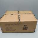 BCAN 36'' Toddler Trampoline, ASTM Certified - Kids Trampoline for Ages 1-6, Foam Handle & Safe Thickened Cover, Mini Trampolines for Kids Indoor, Easy to Assemble (Black-Classic)