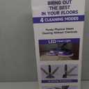 Steam Spin Mop, Smart Steam & Scrub Mop with 4 Cleaning Modes & LED Headlights, Safe for all Sealed Hard Floors like Tile, Hardwood, Stone, Laminate, Vinyl & More F2 (Purple)