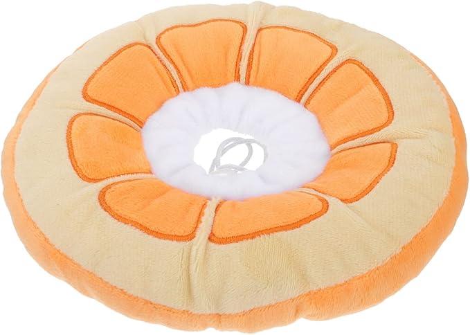 SUPVOX Surgery Recovery Cat Collar Elizabethan Scratch Prevention Cone for Cats Soft and Lightweight Design for Healing Orange