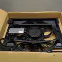 TYC 611240 Cooling Fan Assembly Compatible with 1999-2003 BMW 5 Series