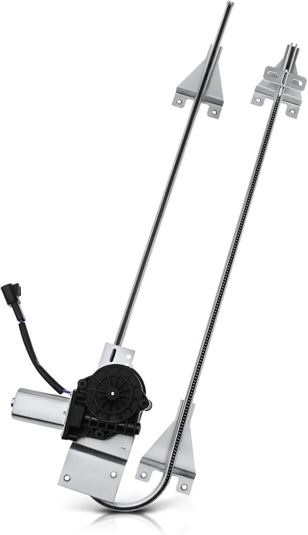 A-Premium Power Window Regulator with Motor Compatible with Peterbilt 357 1987-1996 378 1988 379 2003-2005 Front Right Passenger Side