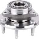 Rodamiento de rueda delantera/trasera y conjunto de cubo 513277 para Chevy Traverse 2009-17, GMC Acadia 2007-16, Buick Enclave 2008-17, Saturn Outlook 2007-10 6 Lugs