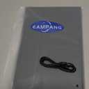 Case with Keyboard for Google Pixel Tablet 11 inch 2023 Release,7 Color Rainbow Backlit Detachable Type-C Charging Keyboard Magnetic Cover with Pencil Holder-Black