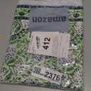 ATOSII Amara Green 100% Cotton Rectangle Fall Tablecloth, Handblock Floral Print Linen Table Cloth for Kitchen Dining I Parties, Weddings, Outdoors, Easter I Home Decor 60 X 90 Inches I 6 Seater