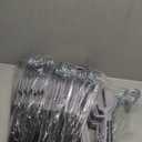 Plastic Hangers 50 Pack Heavy Duty Dry Wet Clothes Hangers with Non-Slip Pads Space Saving 0.2" Thickness Super Lightweight Organizer (Gray)