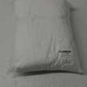 Oversized King Plus Duvet Cover 128"x120", Only 1 Piece Extra Large Ultra Soft Microfiber White Duvet Cover for All Season Zipper Closure, 8 Corner Ties(1 Pc,White,Oversized King Plus 128x120 inch) (Oversized King Plus(128"x120"))