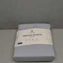 Hearth & Harbor 4 Piece California King Sheet Sets - 60% Microfiber, 40% Rayon Derived from Bamboo Sheets Set - Cal King Sheet Set Fits Up to 16" Deep Pocket - Ice Blue