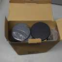 SAKRINGT 2 Pack Rechargeable Table Lamp, LED Cordless Table Lamp,5000mAh Battery Operated Portable Table Light,Dimming for Restaurant/Patio/Outdoor(Black)