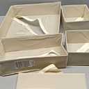 Holibanna 5pcs Underwear Storage Case Box Towel Holder Bedroom Wardrobe Clothing Container
