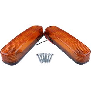 JZGRDN 2X LED Cab Warning Light AR60250 Compatible with John Deere Tractor 2030 2630 4030 4230 4430 4630 2350 2550 2750 2755 2940 3055 3150 4050