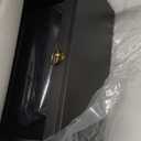 Cologne Organizer for Men  Wooden Perfume Organizer with Magnetic Removable Top Stand, Large Drawer, Velvet-Lined Display Case - Black Cologne Holder for Vanity, Dresser Storage - Gift for Men