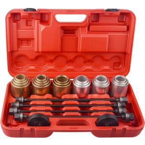 DAYUAN YT-1097 Universal Press and Pull Sleeve Remove Install Bushes Bearings Garage Tool Kit,Black