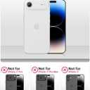 SCORPIFY for iPhone 17 Air Case [Compatible with MagSafe] with Summer Meadow Floral Design, Cute Clear Flower Magnetic Phone Cover for Women Girls, [Non Yellowing] Slim Bumper with Gold Accents