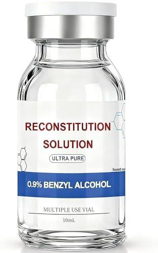 Solution in Premium Glass Vials,10ML 1 Pack,Triple Sealed