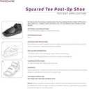 ProCare Squared Toe Post-Op Shoe (Small (Shoe Size: Men's 5.5 - 7 / Women's 6.5 - 8))