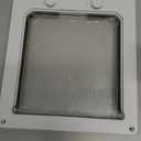 LIBBEPET Thin Cat Door, Safety Pet Door for Cats Up to 18 lbs, Interior Cat Door with 4 Way Locking for Window, Sliding Door and Cat House, Easy to Install