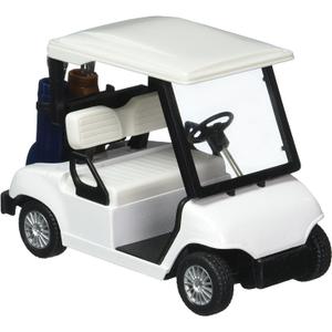 KinsFun - Golf Cart 4" Die Cast Metal Model Pullback Action Toy (No Decal)