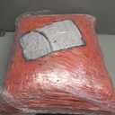 Orange Shag Rug for Bedroom, 4x5.9 Feet Fluffy Area Rugs for Living Room and Nursery, Soft and Comfy, Fuzzy Carpet for Girls Boys Kids Dorm Home Decor Aesthetic, Upgrade Non Slip