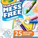 Crayola Color Wonder Mess Free Coloring Kit (50+ Pcs), Toddler Art Set, Mess Free Markers & Coloring Pages, Toddler Travel Activity, Gifts, 3+