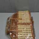 Orchidleaf 2 Set Baskets for Gifts Empty, Gift Empty Bamboo Basket Large, Foldable Woven Gift Basket with Handle for Baby Baptisms, Mother's Day, Christmas, Housewarming