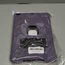 Azzsy Case for iPad 9th Generation/iPad 8th Generation/iPad 7th Generation (10.2 Inch, 2021/2020/2019 Model), Slim Heavy Duty Shockproof Rugged Protective Case for iPad 10.2 inch (Deep Purple)